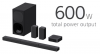 SONY SOUND BAR HT-S40R WIRELESS REAR SPEAKERS 5.1